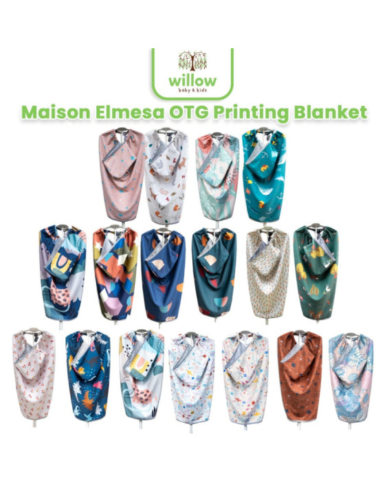 Maison Elmesa On The Go Printing Blanket Selimut Tidur Bayi