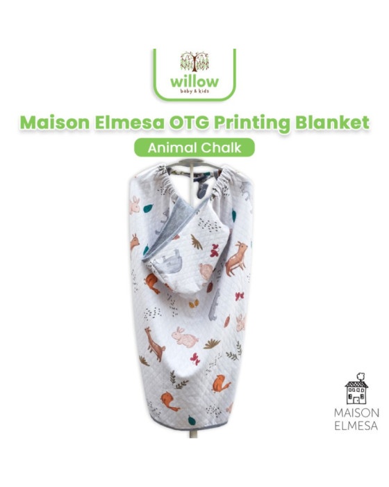 Maison Elmesa On The Go Printing Blanket Selimut Tidur Bayi