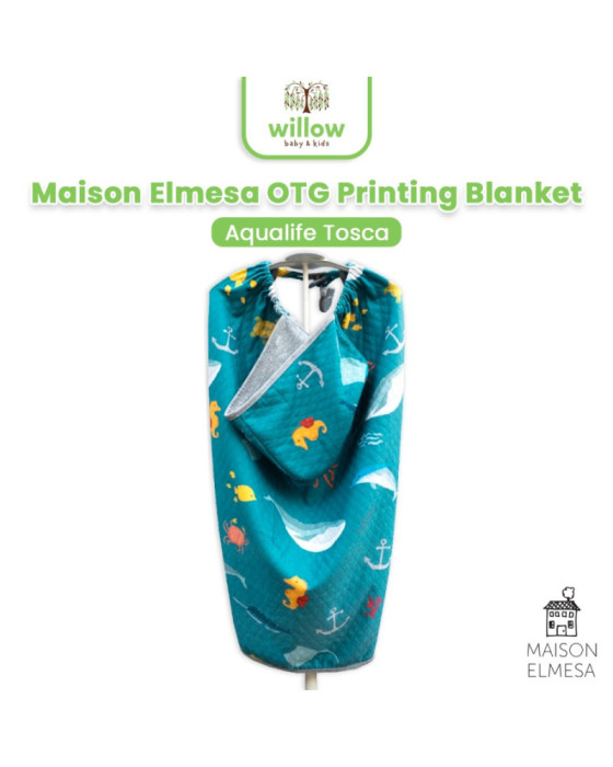 Maison Elmesa On The Go Printing Blanket Selimut Tidur Bayi