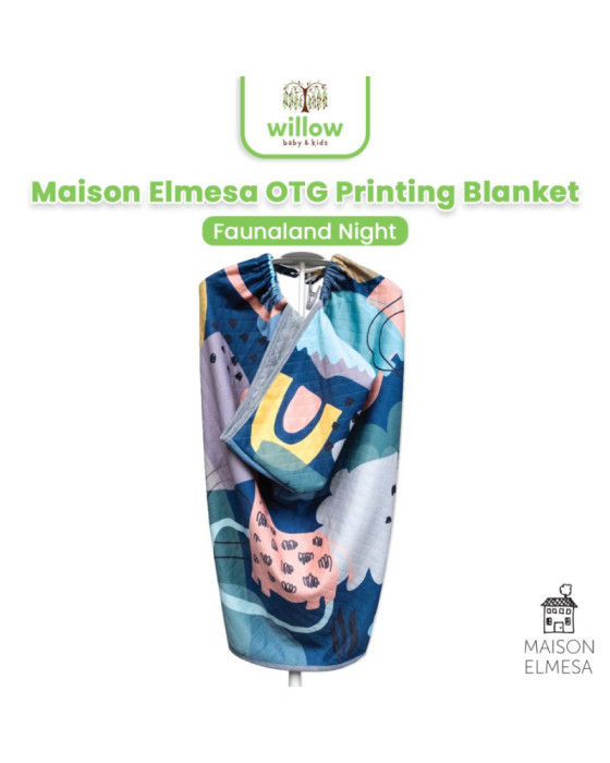 Maison Elmesa On The Go Printing Blanket Selimut Tidur Bayi