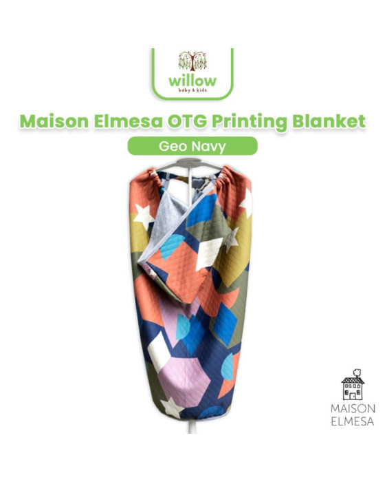 Maison Elmesa On The Go Printing Blanket Selimut Tidur Bayi