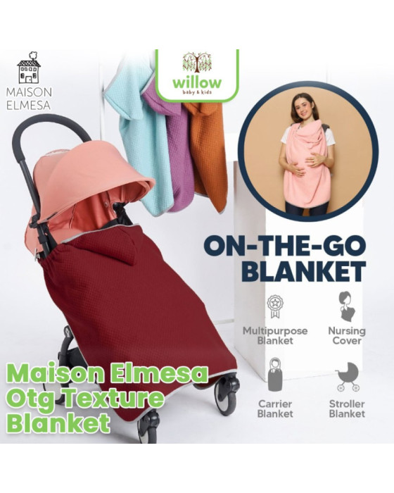 Maison Elmesa On The Go Texture Blanket Selimut Tidur Bayi