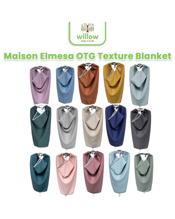 Maison Elmesa On The Go Texture Blanket Selimut Tidur Bayi