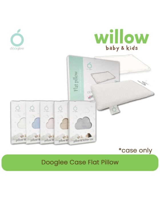 Dooglee Case Flat Pillow Sarung Bantal Only Case