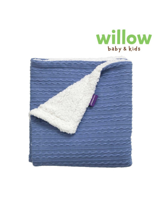 Clevamama Luxe Sherpa Baby Blanket Selimut Bayi