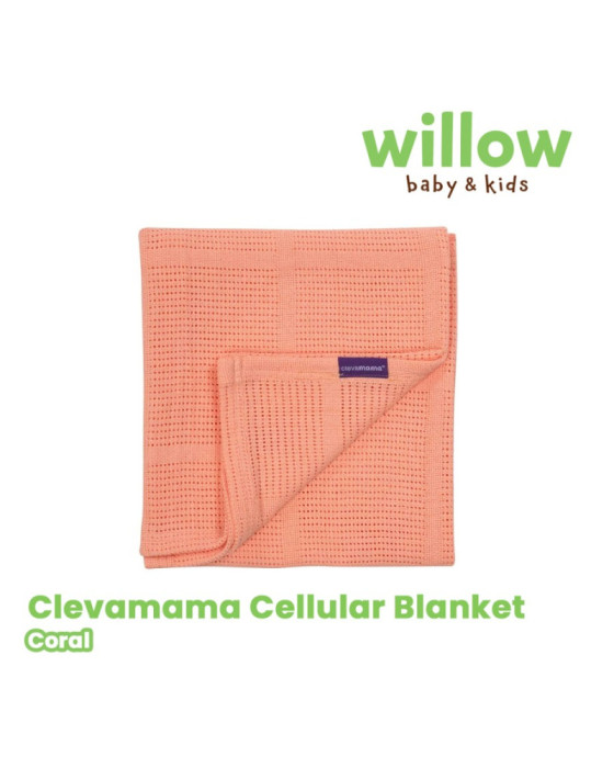 Clevamama Cellular Blanket Crib 80X100Cm Selimut Bayi