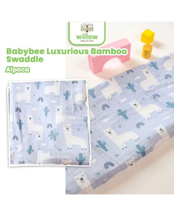 Baby Bee Luxurious Bamboo Swaddle Bedong Bayi