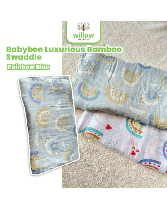 Baby Bee Luxurious Bamboo Swaddle Bedong Bayi