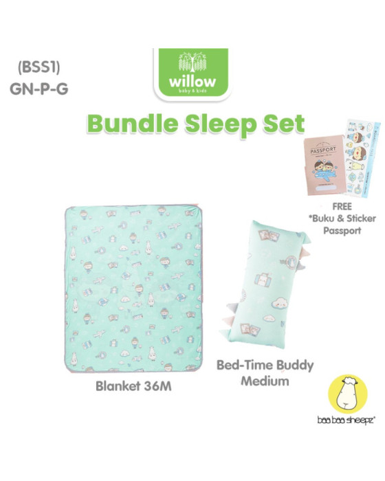 Baa Baa Sheepz Bundle Sleep Set BSS1 Perlengkapan Tidur