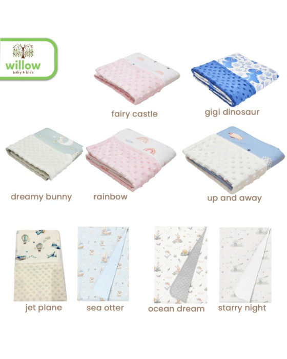 Cottonseeds Baby Blanket Selimut Bayi