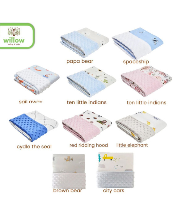 Cottonseeds Baby Blanket Selimut Bayi