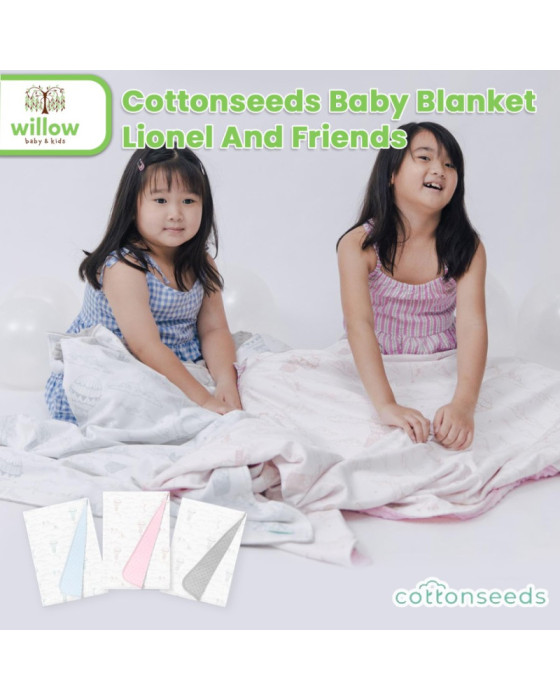 Cottonseeds Baby Blanket Lionel And Friends Selimut Bayi