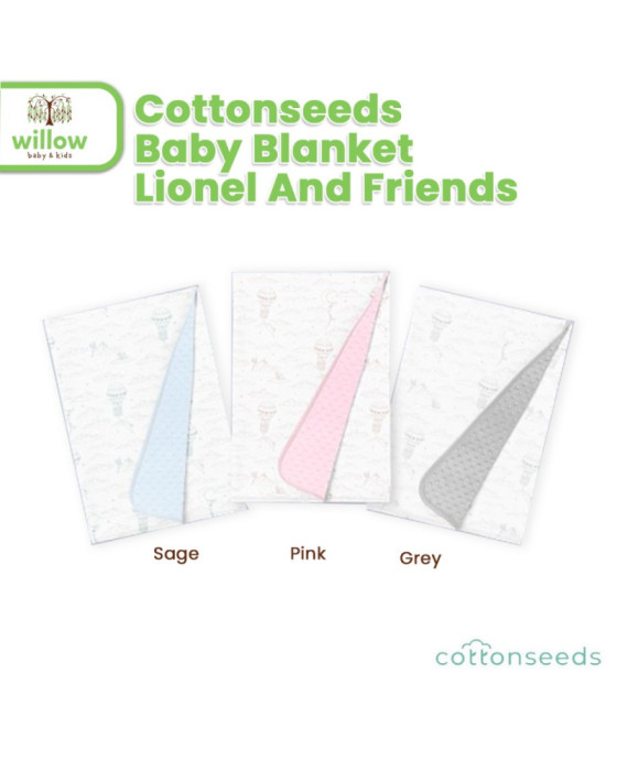 Cottonseeds Baby Blanket Lionel And Friends Selimut Bayi