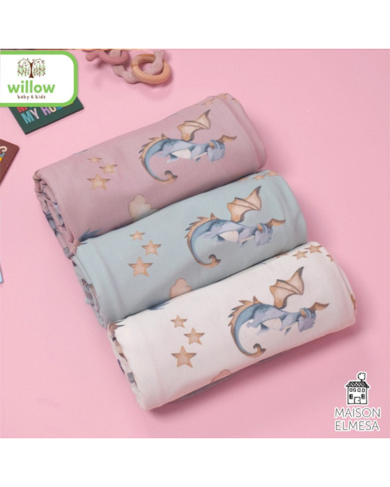 Maison Elmesa On The Go Printing Blanket Spyro Selimut Bayi