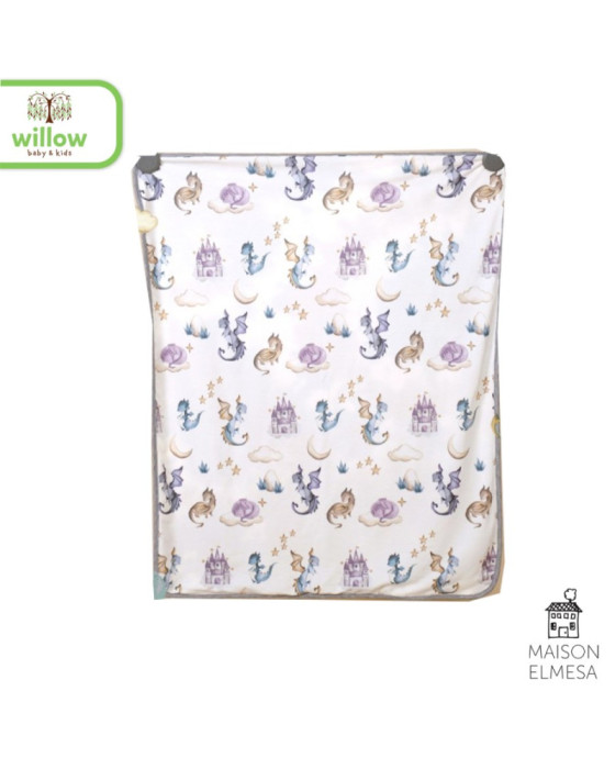 Maison Elmesa On The Go Printing Blanket Spyro Selimut Bayi