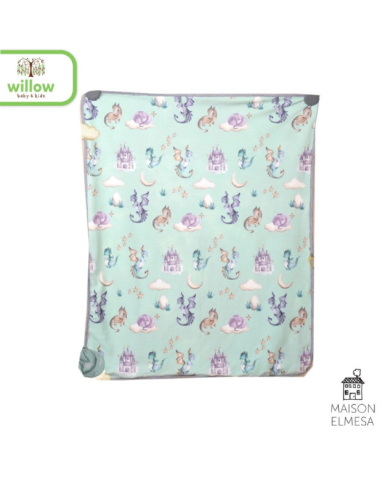 Maison Elmesa On The Go Printing Blanket Spyro Selimut Bayi