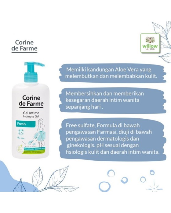 CORINE INTIMATE GEL FRESH 250ML