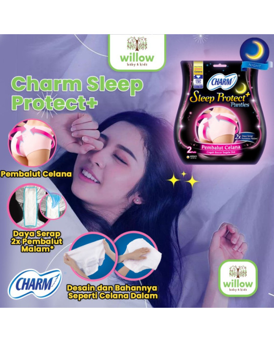 Charm Sleep Protect+ Pembalut Wanita