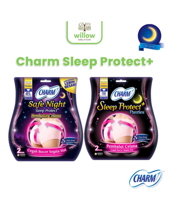 Charm Sleep Protect+ Pembalut Wanita