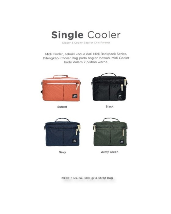 NERTUR DIAPER BAG SINGLE COOLER