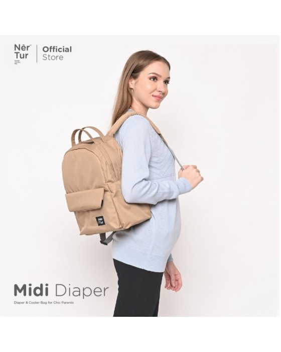 NERTUR DIAPER BAG MIDI