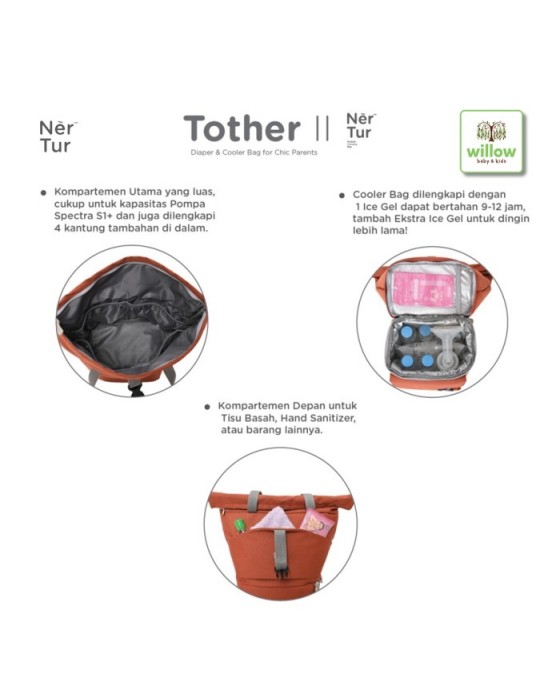 NERTUR DIAPER BAG TOTHER II