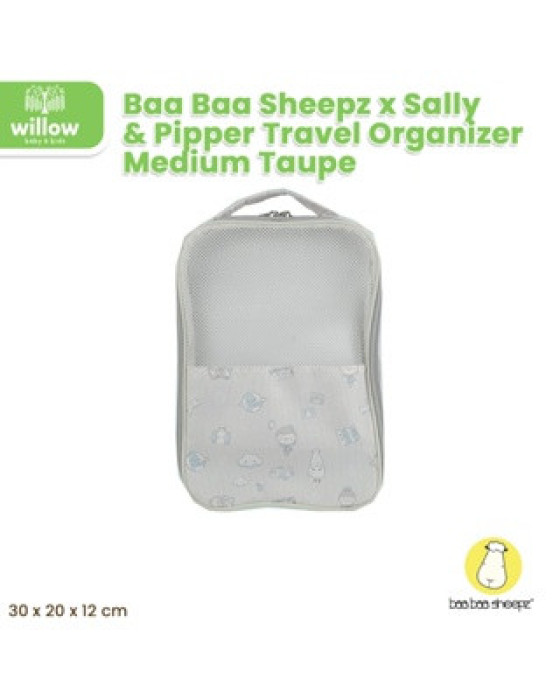 Baa Baa Sheepz Travel Organizer Around The World Sally & Pipper Perlengkapan Travel Medium