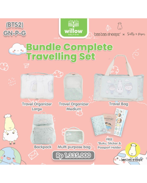 Baa Baa Sheepz Bundle Complete Travelling Set BTS2 Gift Set