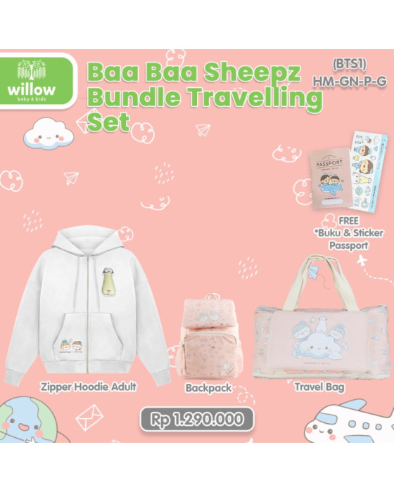 Baa Baa Sheepz Bundle Travelling Set BTS1 Gift Set