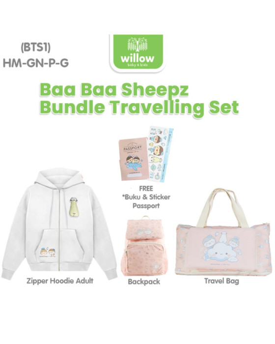 Baa Baa Sheepz Bundle Travelling Set BTS1 Gift Set