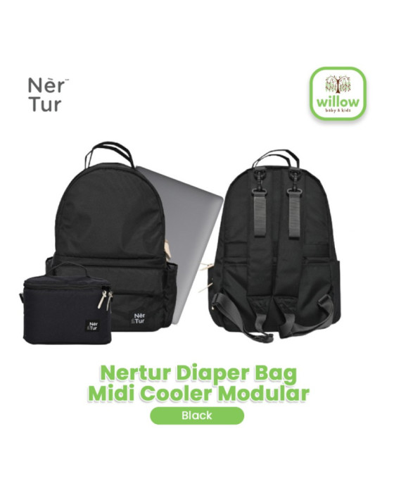 Nertur Diaper Bag Midi Cooler Modular Diaper Bag