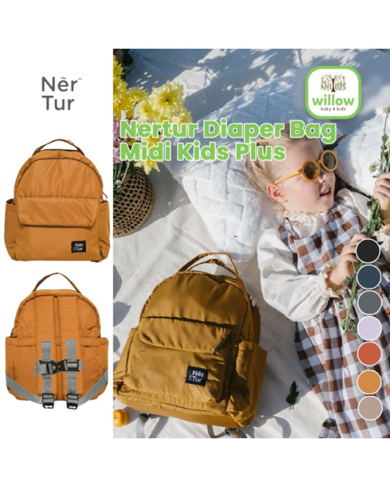 Nertur Diaper Bag Midi Kids Plus Tas Anak