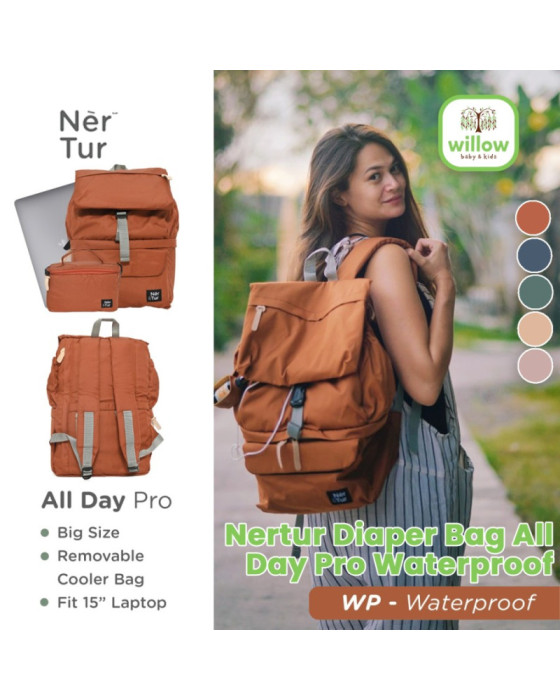 Nertur Diaper Bag All Day Pro Waterproof