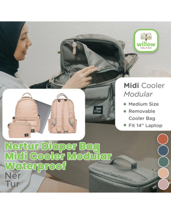 Nertur Diaper Bag Midi Cooler Modular Waterproof