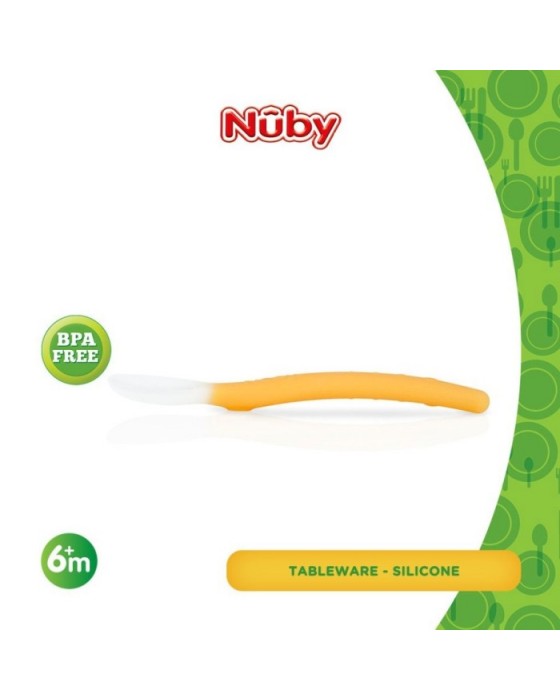 NUBY GF SILICONE SPOON WITH CASE