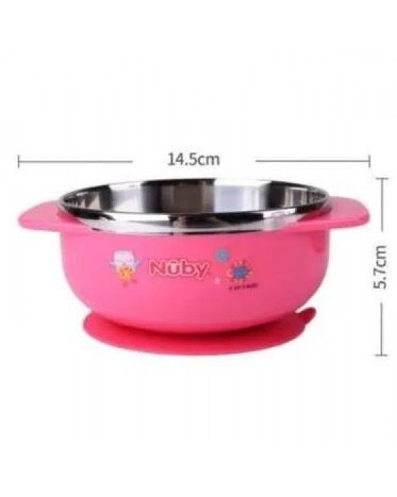 NUBY STAINLESS BOWL 250ML