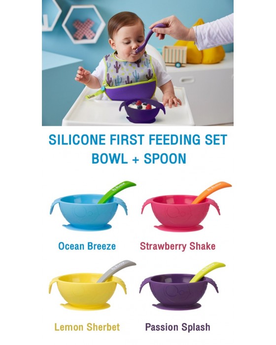 BBOX SILICONE FIRST FEEDING SET