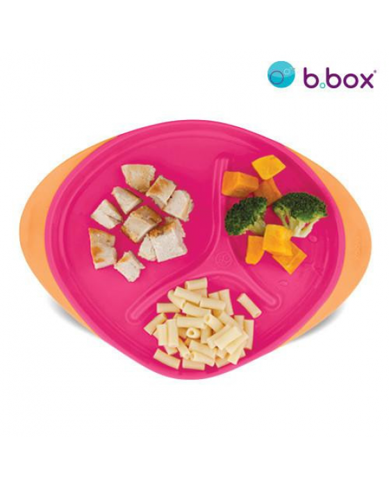 BBOX PLATE STRAWBERRY PPINK PIRING MAKAN ANAK