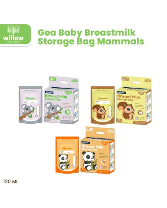 Gea Baby Breastmilk Storage Bag Mammals