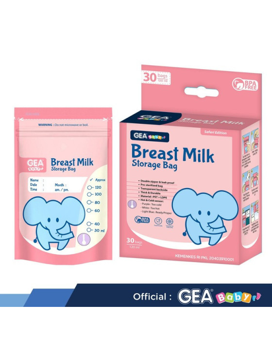 Gea Baby Breastmilk Storage Bag Mammals