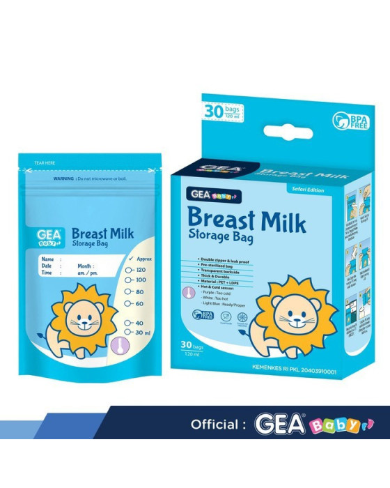 Gea Baby Breastmilk Storage Bag Mammals