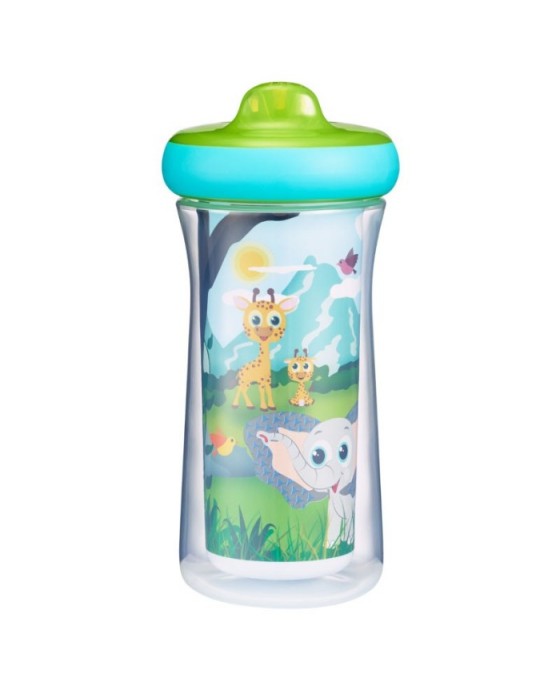 THE FIRST YEAR Y6676 INSULATED SIPPY CUP 2PK 9OZ - BOY