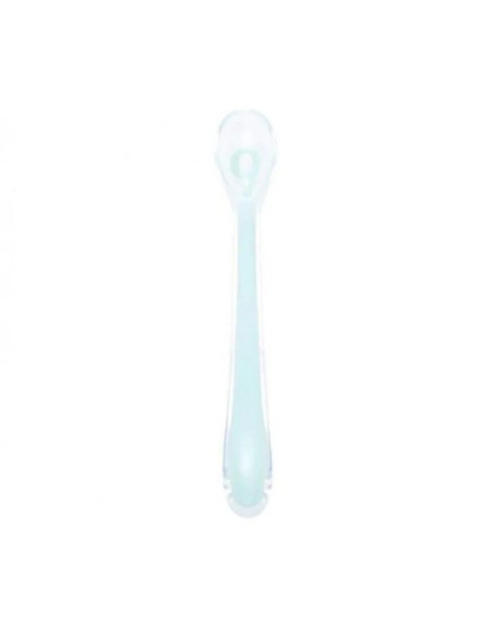 BABY MOOV SILICONE SPOON 1ST AGE - PEACH