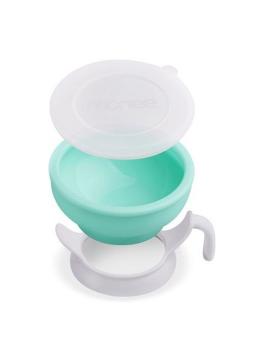 MONEE BABY SILICONE BOWL MINT