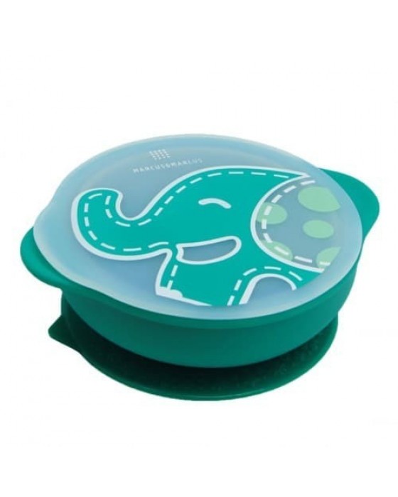 MARCUS & MARCUS SUCTION BOWL WITH LID - GREEN