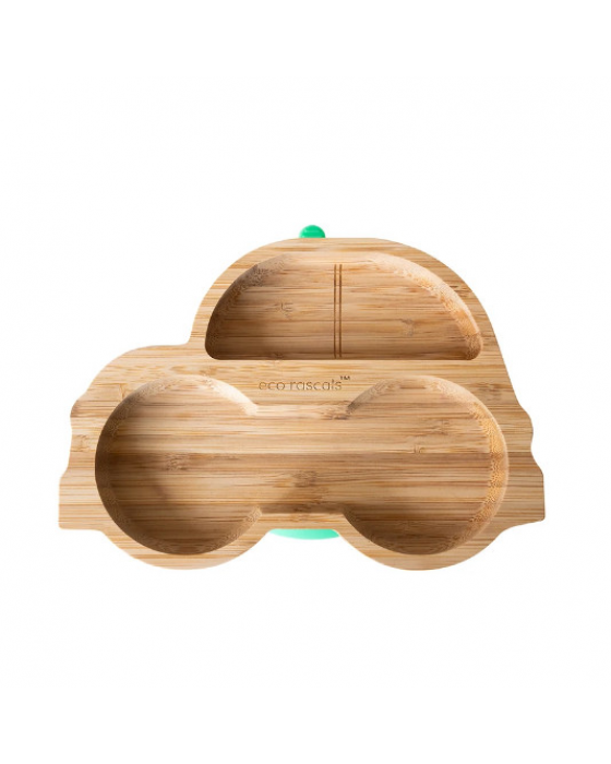 ECORASCALS BAMBOO SUCTION PLATE CAR