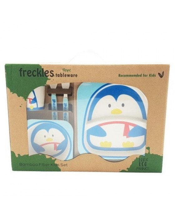 FRECKLES FEEDING SET PENGUIN