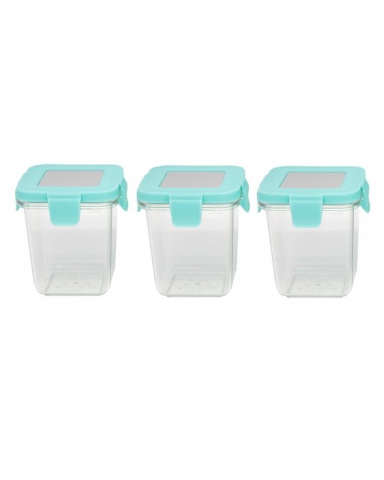 MARCUS & MARCUS TRITAN AIR TIGHT CONTAINERS 3*240ML