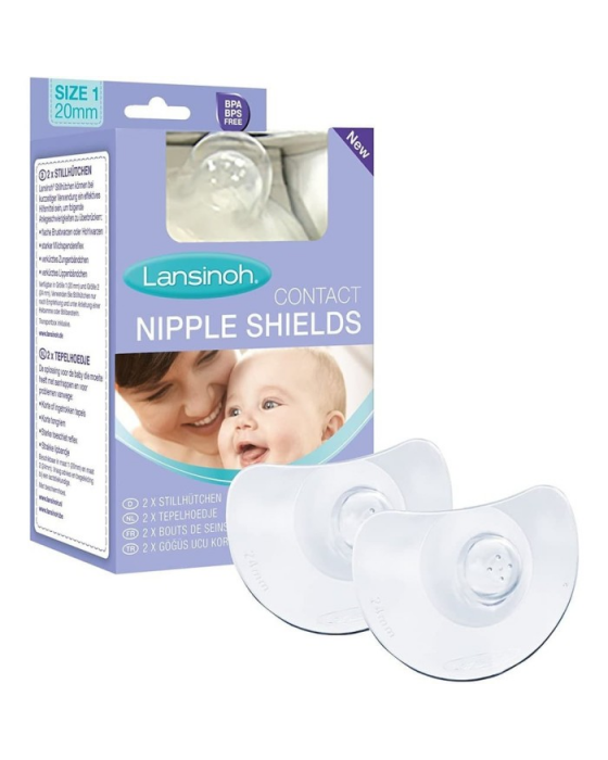 LANSINOH CONTACT NIPPLE SHIELD - 20MM