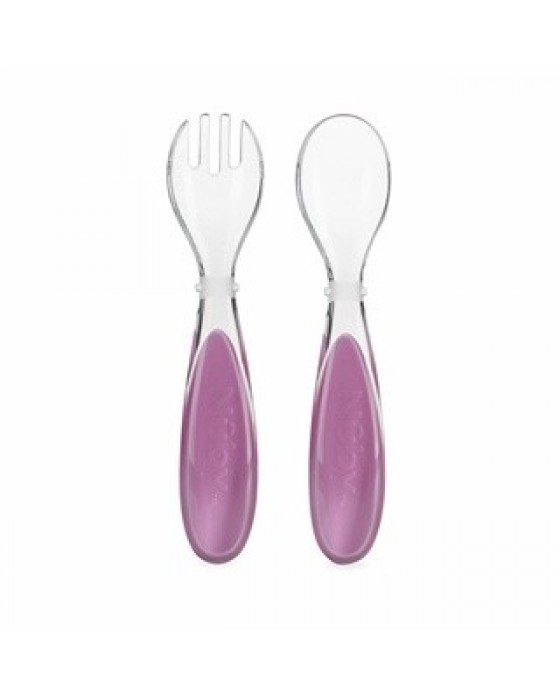 NUBY SPOON AND FORK TRITAN ALAT MAKAN BAYI